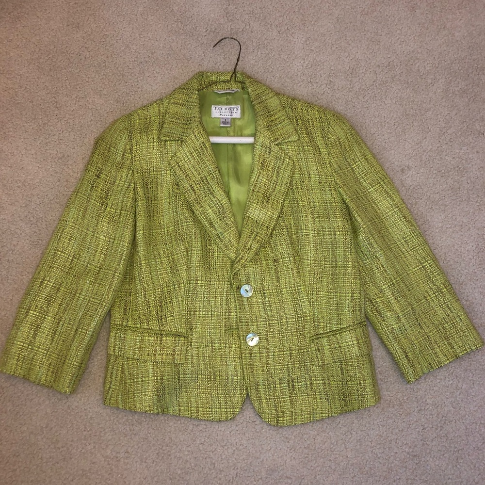 Talbots Green Jacket